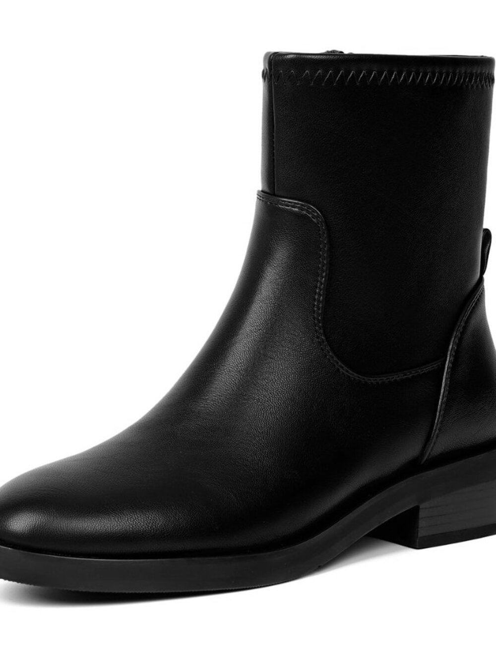 Ankle Boots for Women Round Toe Chunky Heel Booties Fall Winter Boots